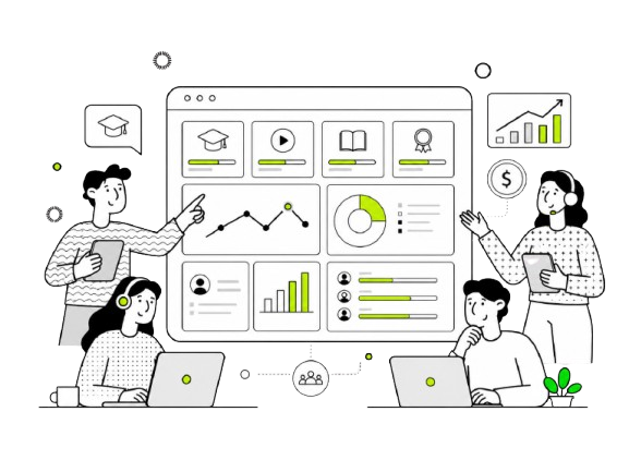 Team using Bizforz LMS