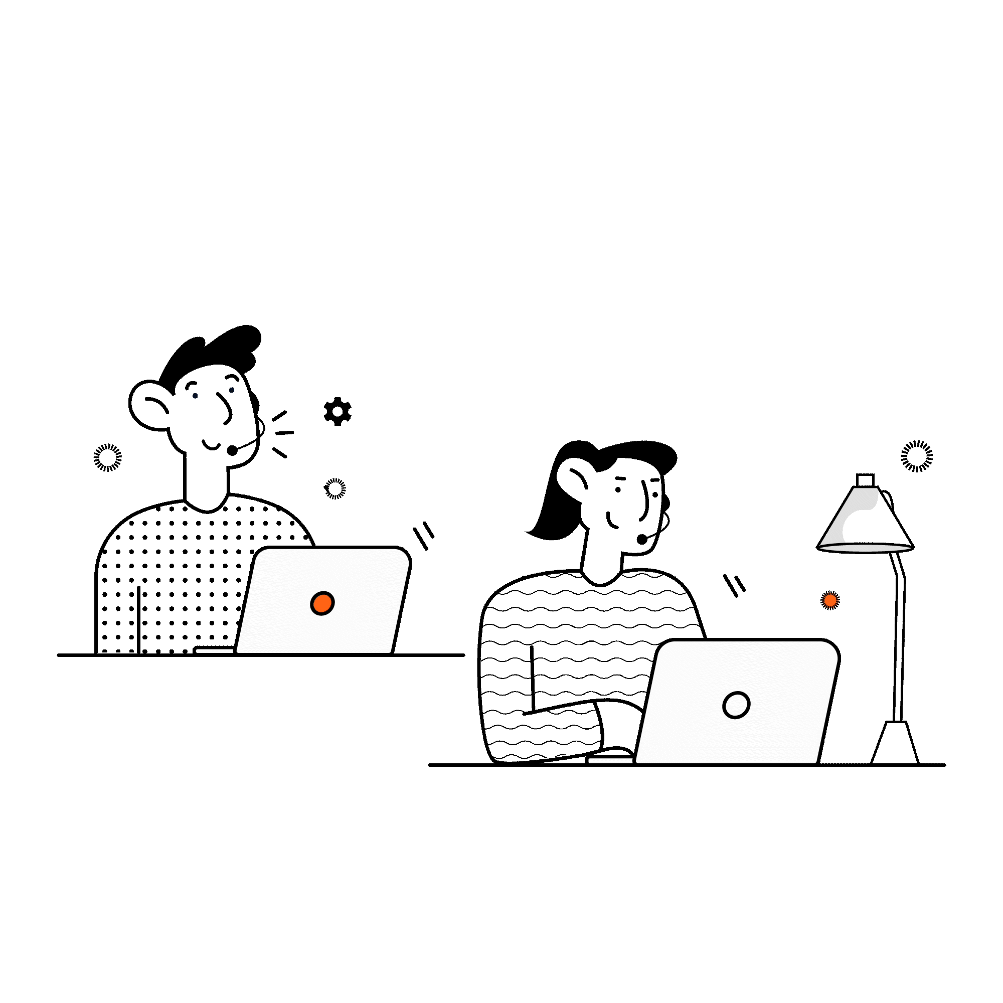 Team using Bizforz
